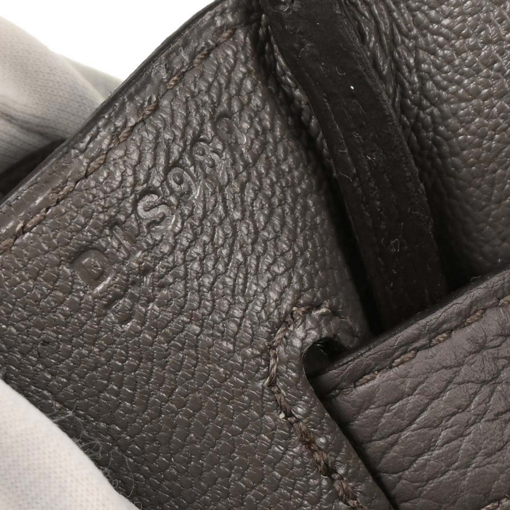 Hermes 2019 Gris Etain Togo Birkin 30 Handbag