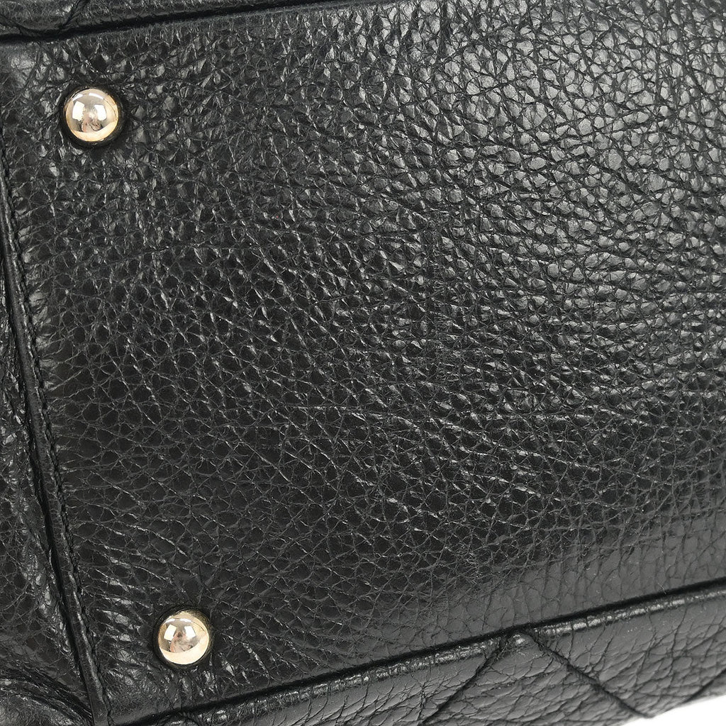 Chanel 2009-2010 Black Calfskin On the Road Tote Handbag