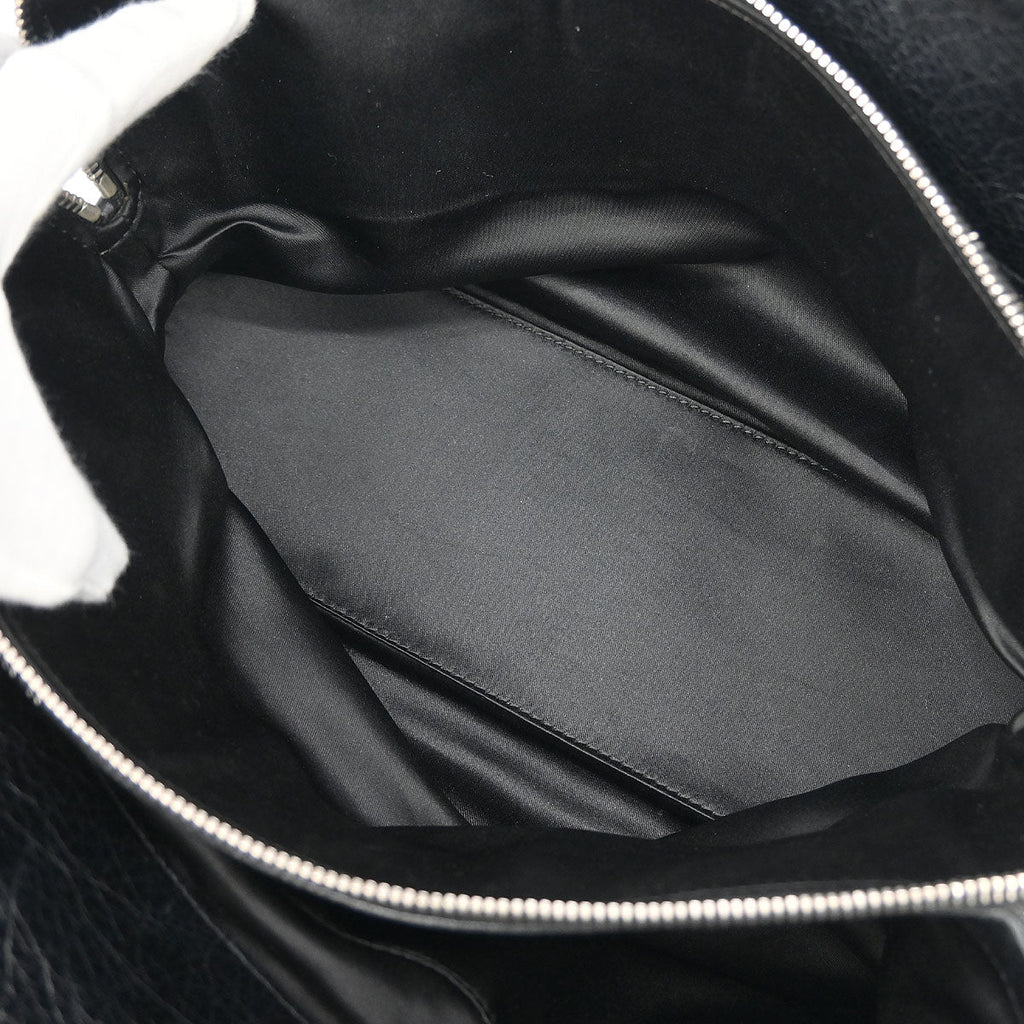 Chanel 2009-2010 Black Calfskin On the Road Tote Handbag