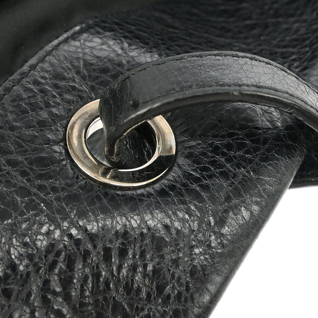 Chanel 2009-2010 Black Calfskin On the Road Tote Handbag