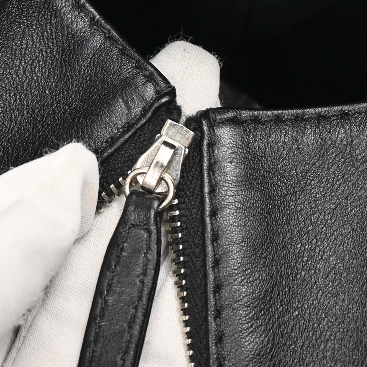Chanel 2011 Black Calfskin Shoulder Tote Bag