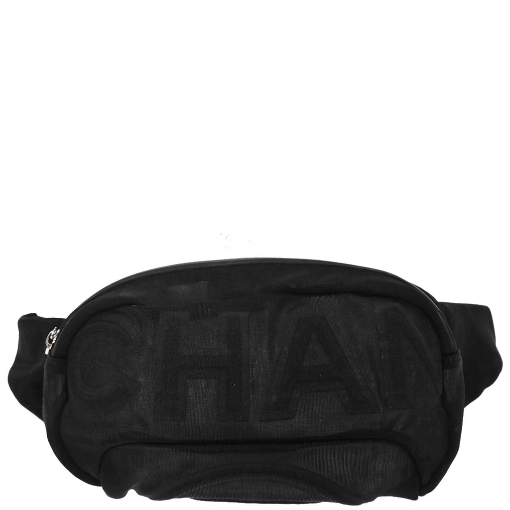 Chanel 2019 Black Mesh Bum Bag