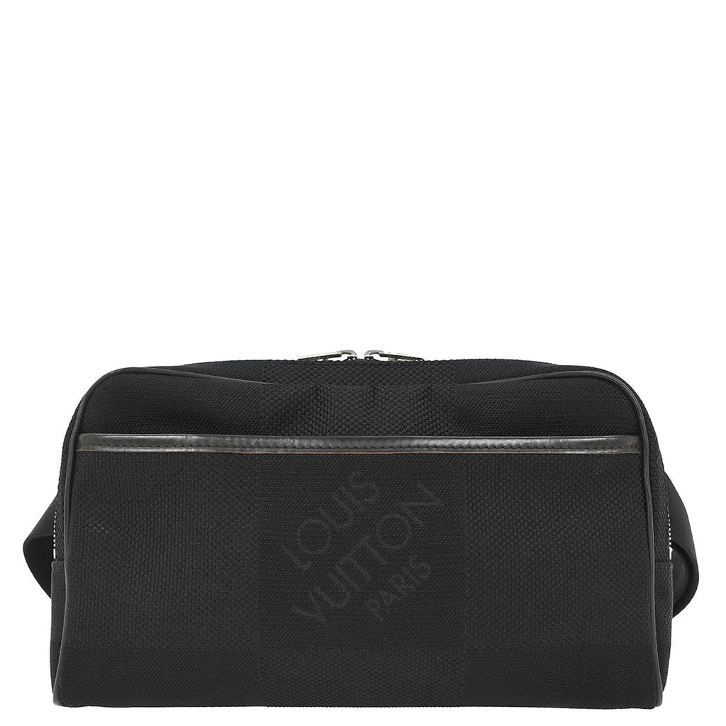Louis Vuitton 2012 Black Damier Geant Acrobat Waist Bum Bag M93620
