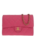 Chanel 2018-2019 Pink Caviar WOC Wallet On Chain Shoulder Bag