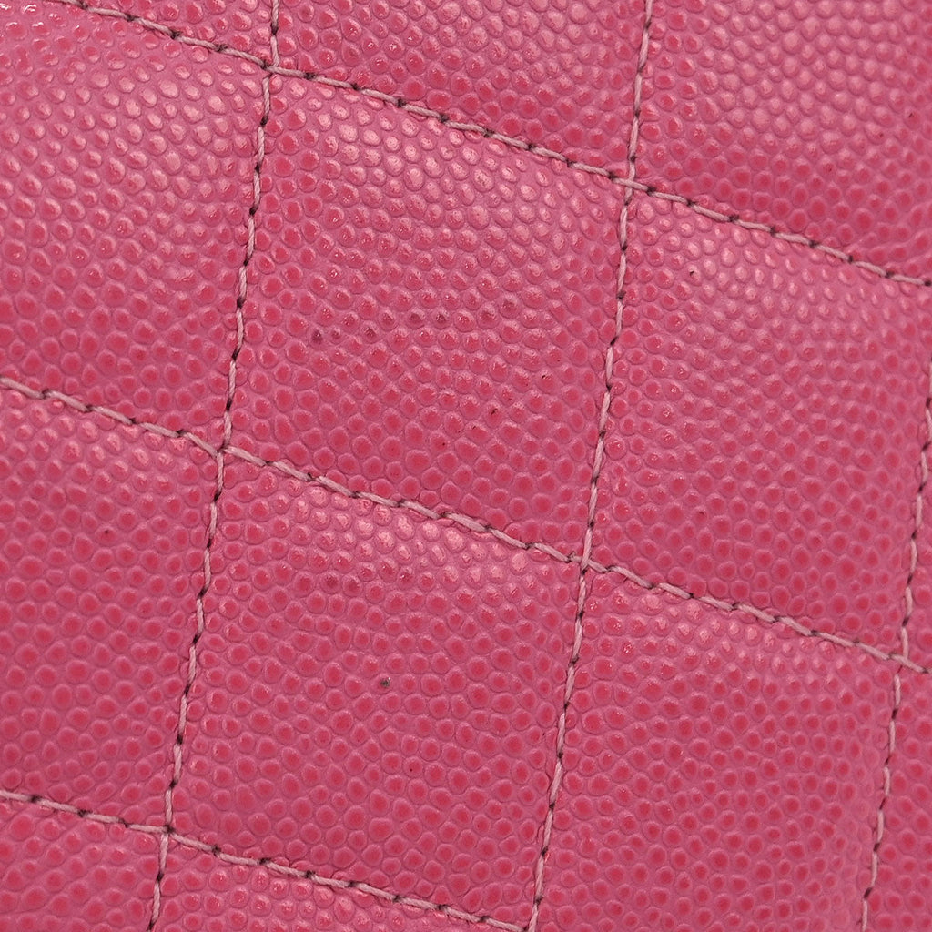 Chanel 2018-2019 Pink Caviar WOC Wallet On Chain Shoulder Bag