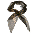 Louis Vuitton Escharpe Monogram Leopard Silk Scarf M72123 Small New