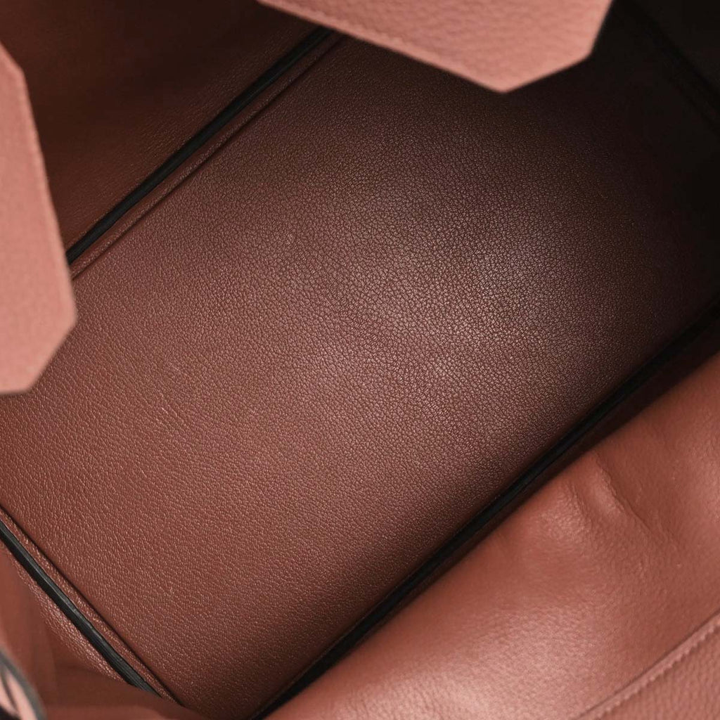 Hermes Cuivre Togo Haut a Courroies 40 Handbag
