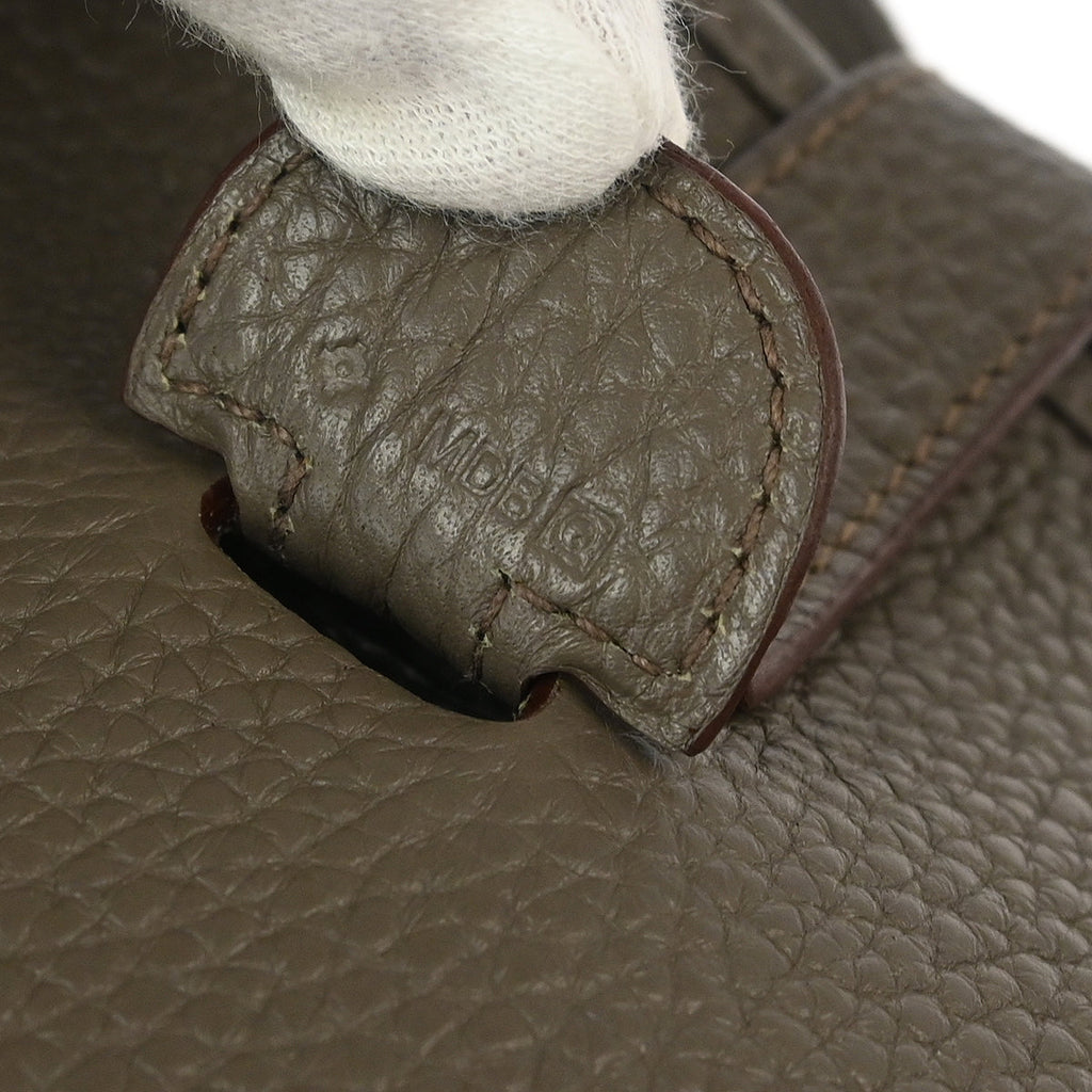 Hermes Etain Taurillon Clemence Evelyne 3 GM Shoulder Bag