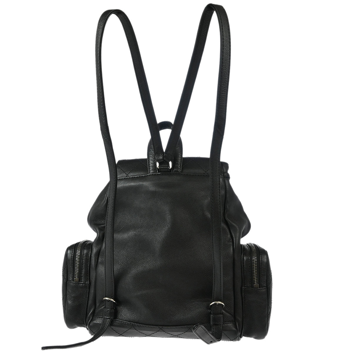 Chanel 2017 Black Calfskin Backpack