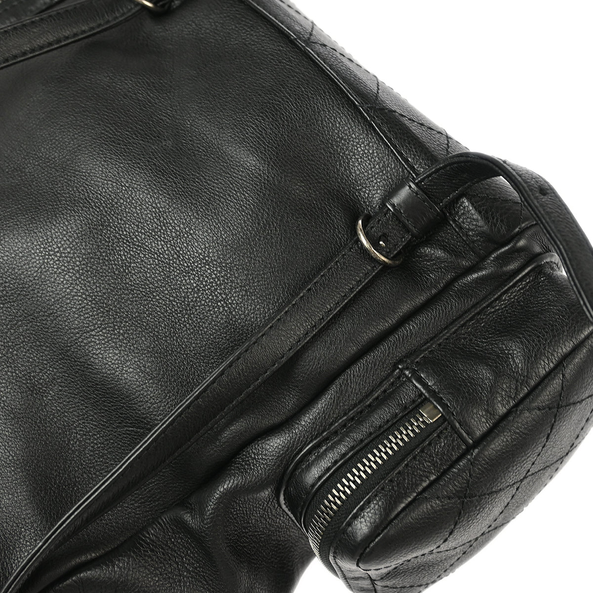 Chanel 2017 Black Calfskin Backpack