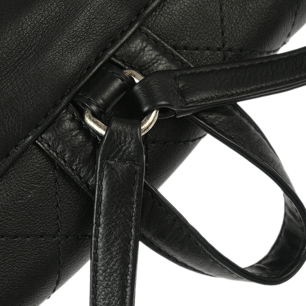 Chanel 2017 Black Calfskin Backpack