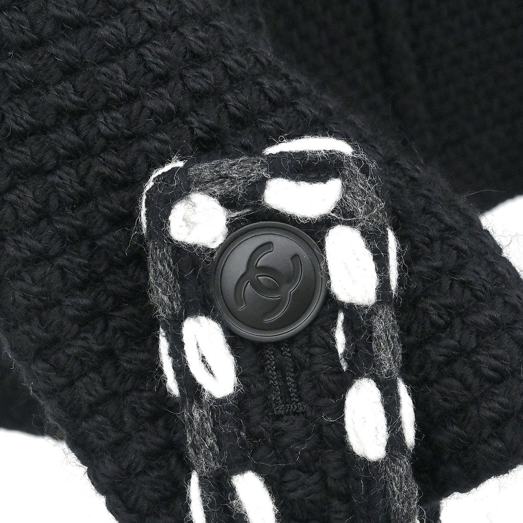 Chanel 2010 Double Breasted Jacket Black #38