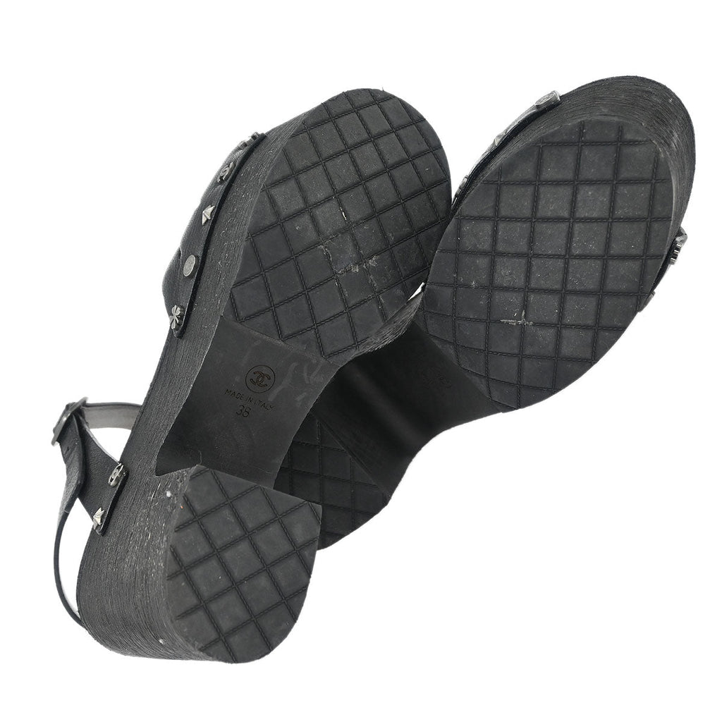 Chanel * 2015 Platform Sandals Shoes