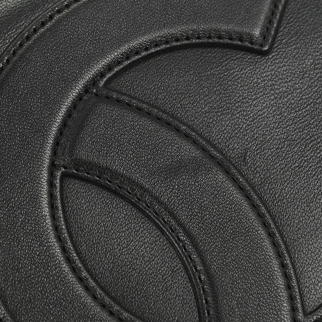 Chanel 2019 Black Lambskin Shoulder Bag