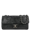 Chanel 2014 Black Calfskin Icon Shoulder Bag