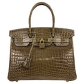 Hermes * Ficelle Niloticus Birkin 30 Handbag