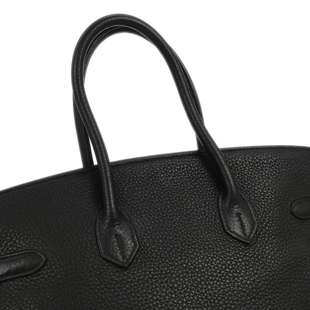 Hermes Black Togo Birkin 35 Handbag