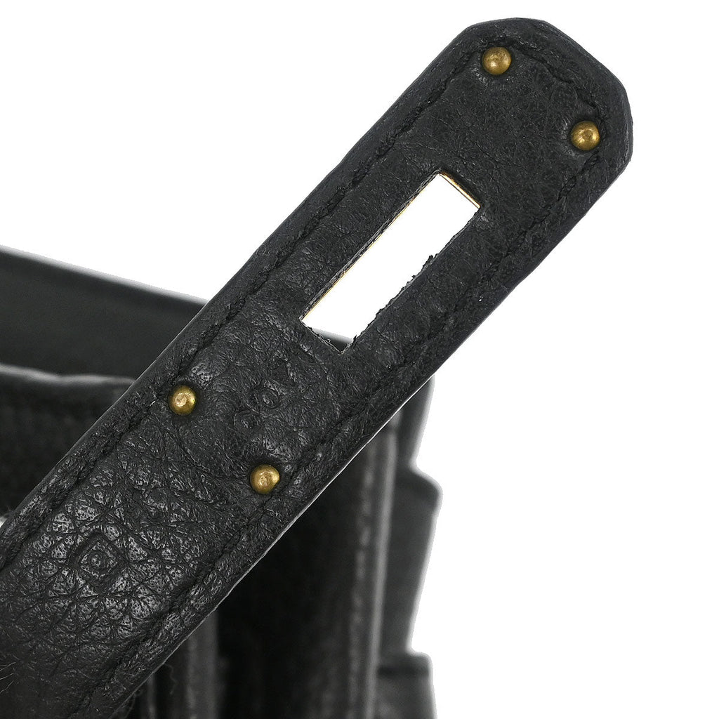 Hermes Black Togo Birkin 35 Handbag