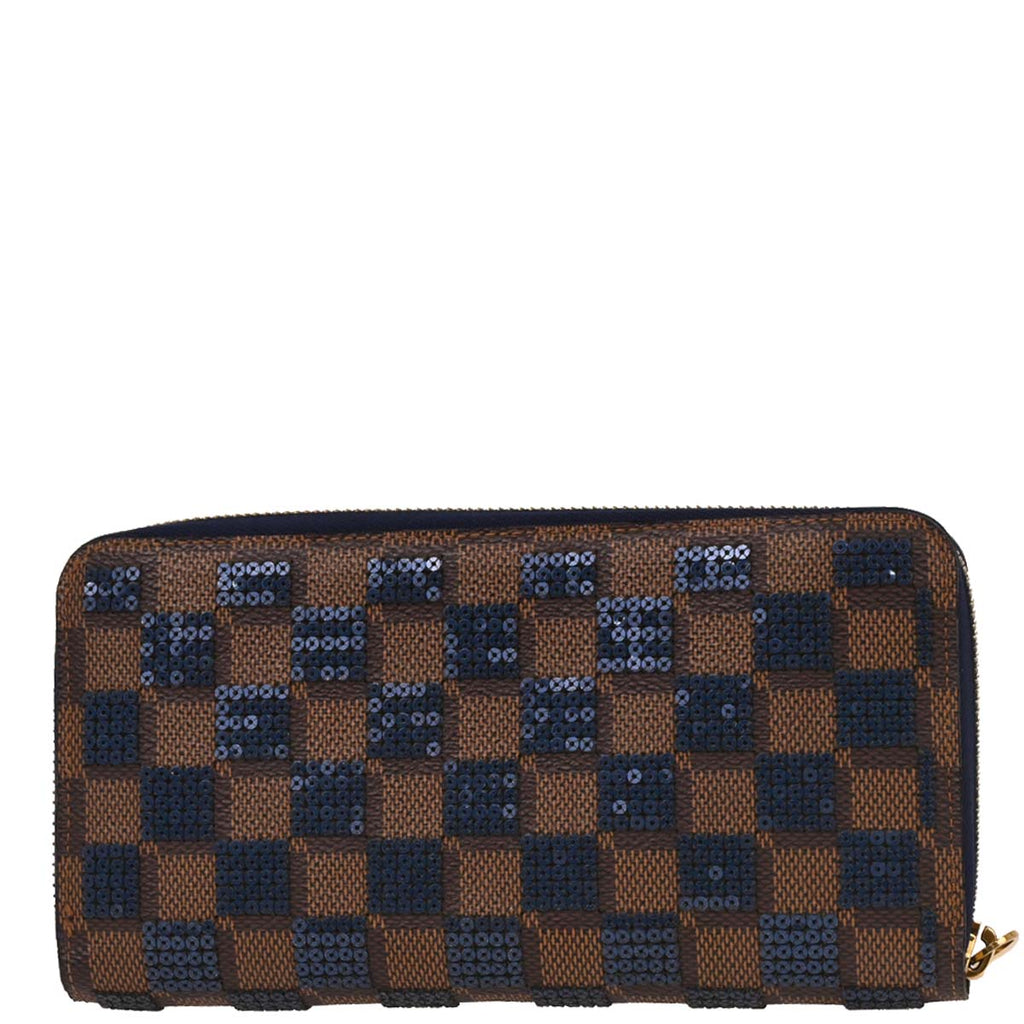 Louis Vuitton Blue Damier Payette Zippy Wallet N63172