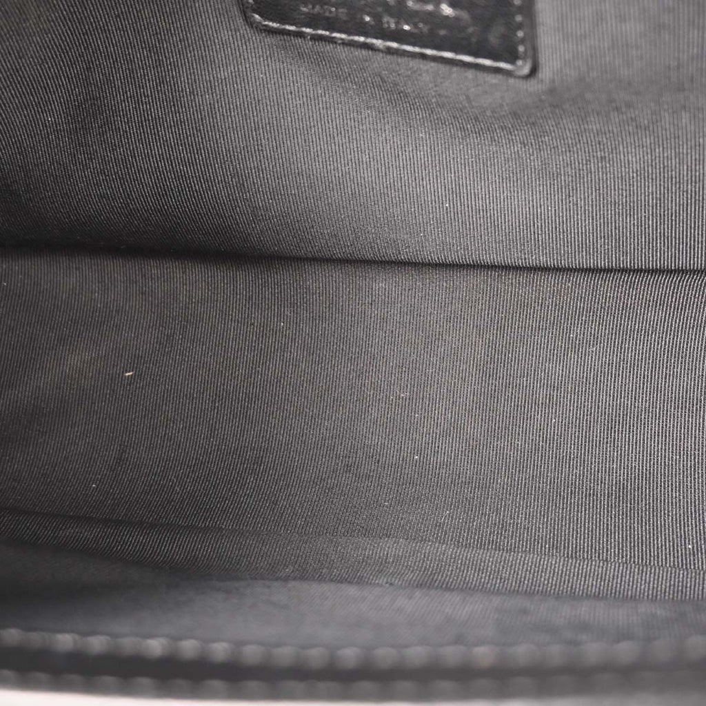 Boy Chanel 2014 Black Patent Leather Medium Shoulder Bag