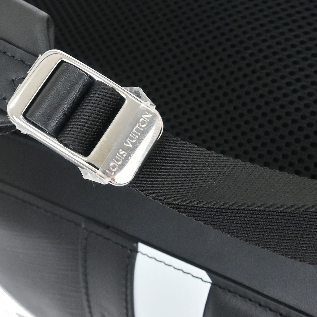Louis Vuitton Black White Epi Apollo Backpack M52186
