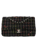 Chanel 2010-2011 Black Tweed Ladybug Shoulder Bag