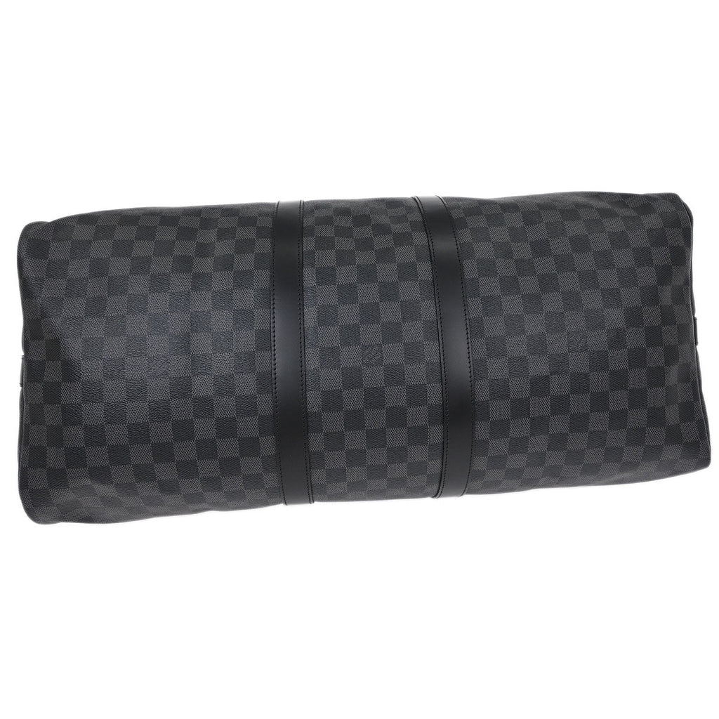 Louis Vuitton Damier Graphite Keepall Bandouliere 55 Duffle N41413