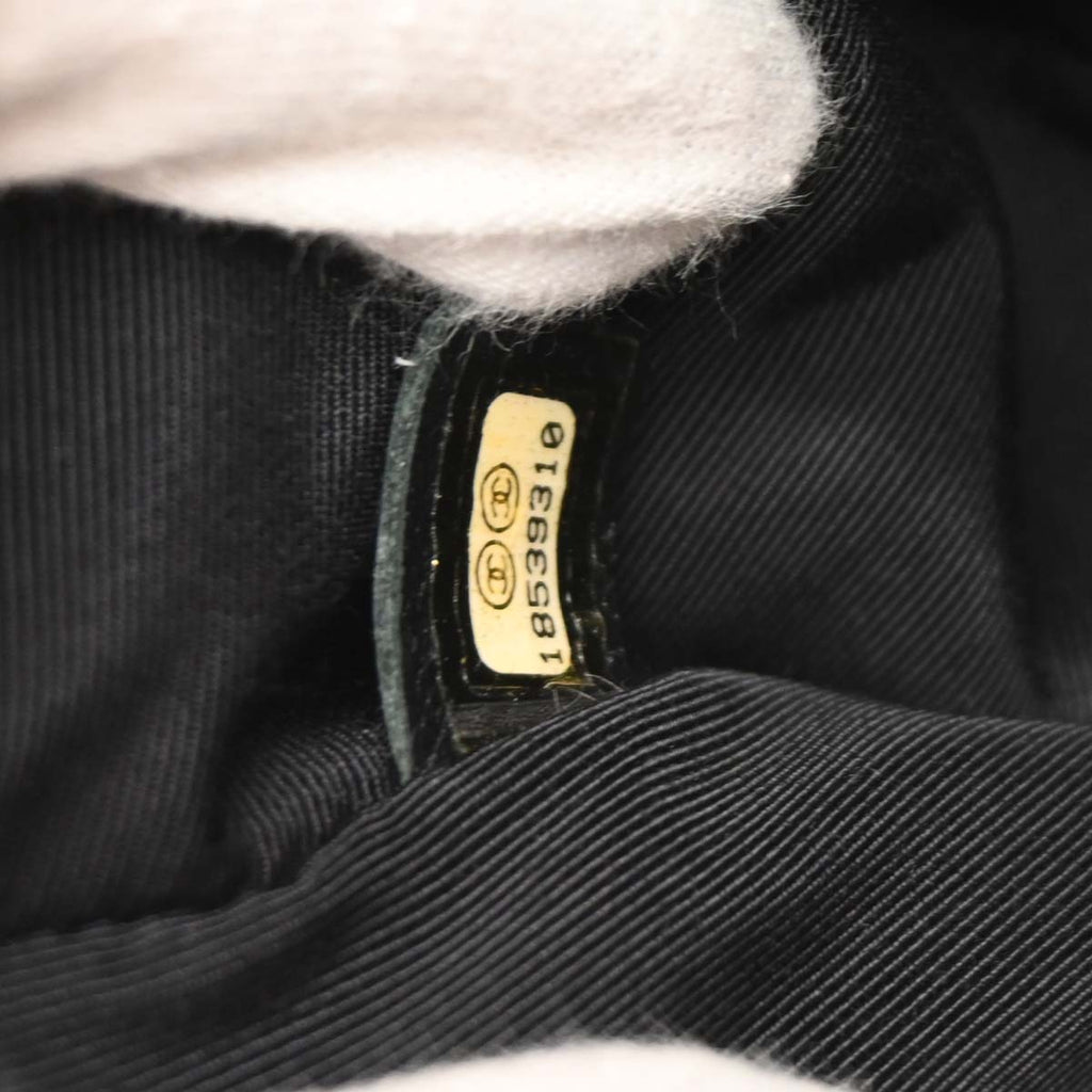 Boy Reverso Chanel 2013-2014 Black Lambskin Medium Shoulder Bag
