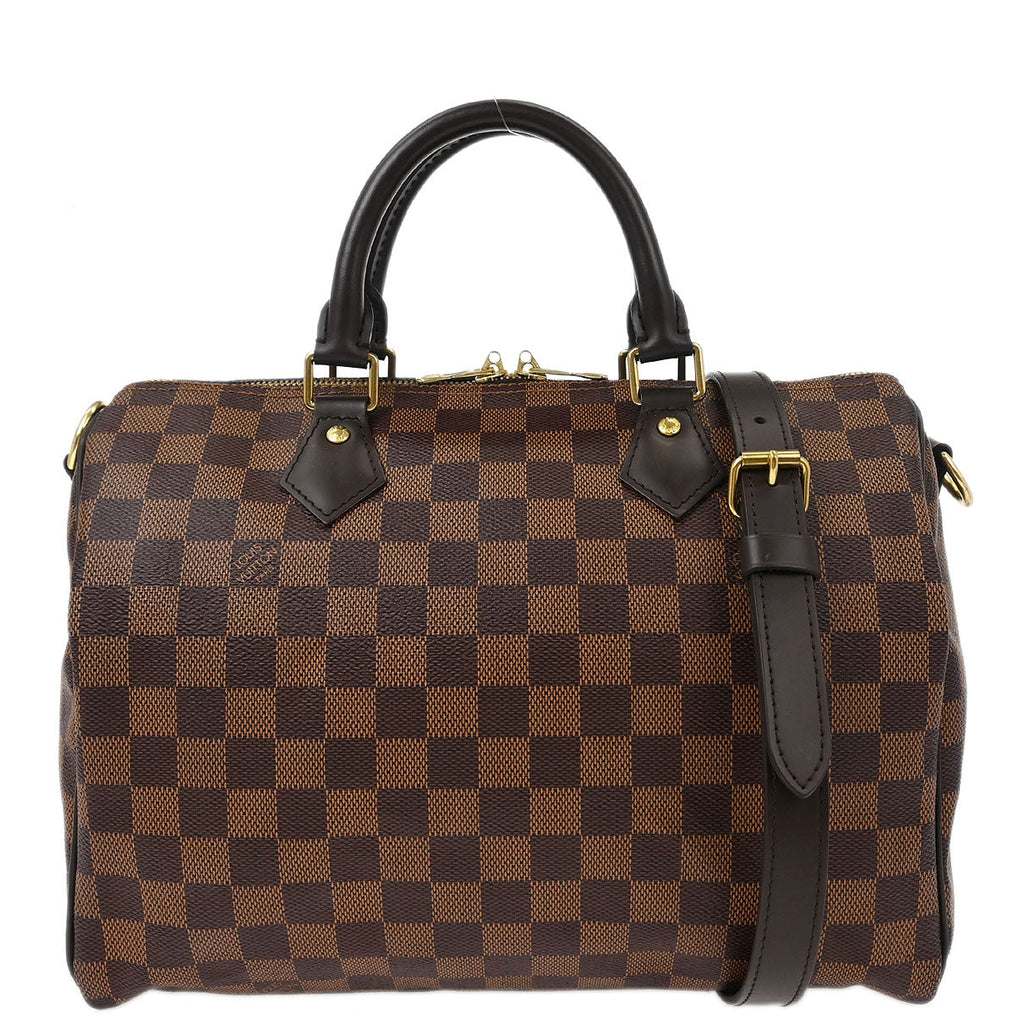 Louis Vuitton Damier Speedy Bandouliere 30 2way Shoulder Handbag N41367