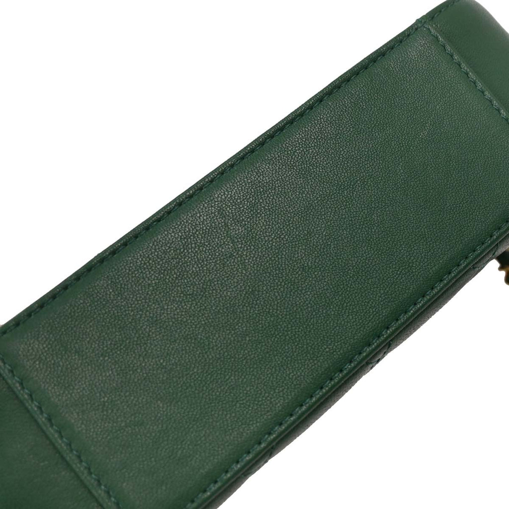 Chanel 2019 Green Lambskin 19 Infinity Chain 2way Shoulder Handbag