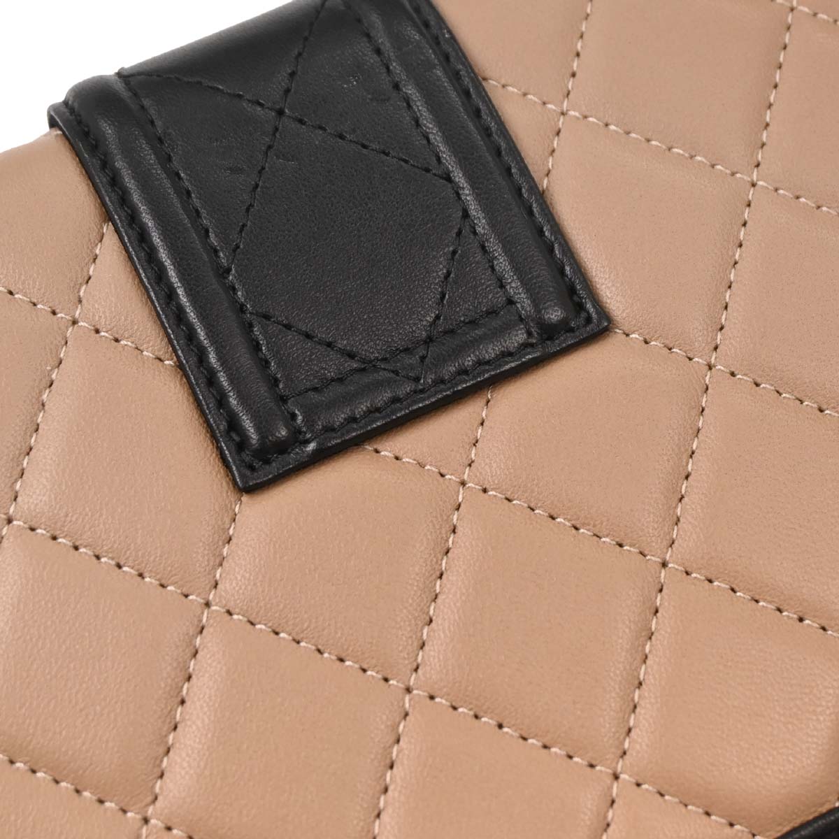 Chanel 2016-2017 Beige Lambskin Elegant CC WOC Wallet on Chain