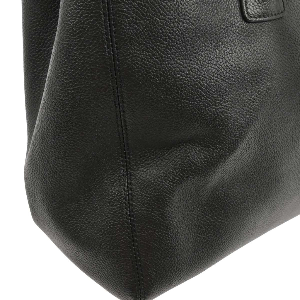 Chanel 2010-2011 Black Caviar Executive Cerf Tote Handbag