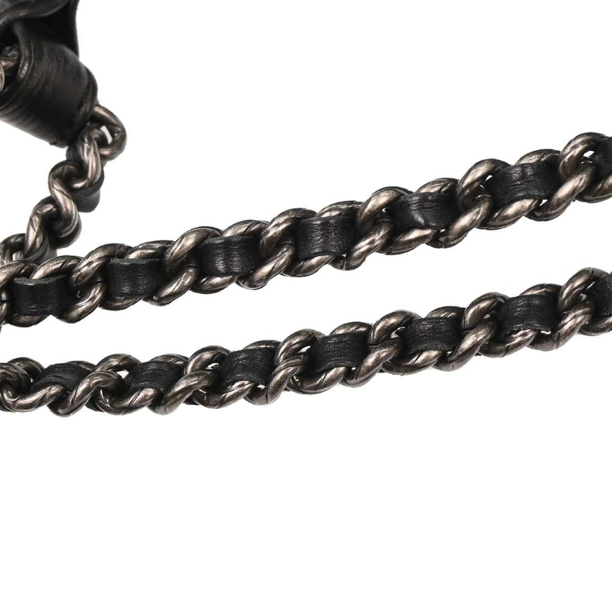 Chanel 2014-2015 Black Calfskin Hobo Handbag