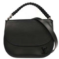 Louis Vuitton Black Epi Luna 2way Shoulder Handbag M42674