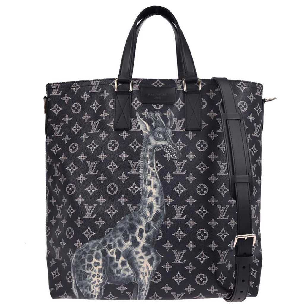Louis Vuitton 2016 Monogram Savannah Chapman MM Tote Handbag M54127
