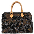 Louis Vuitton Monogram Fleur de Jais Speedy 30 Handbag M40436