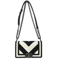 Boy Chanel 2017 Black Chevron Lambskin Small Chain Shoulder Bag