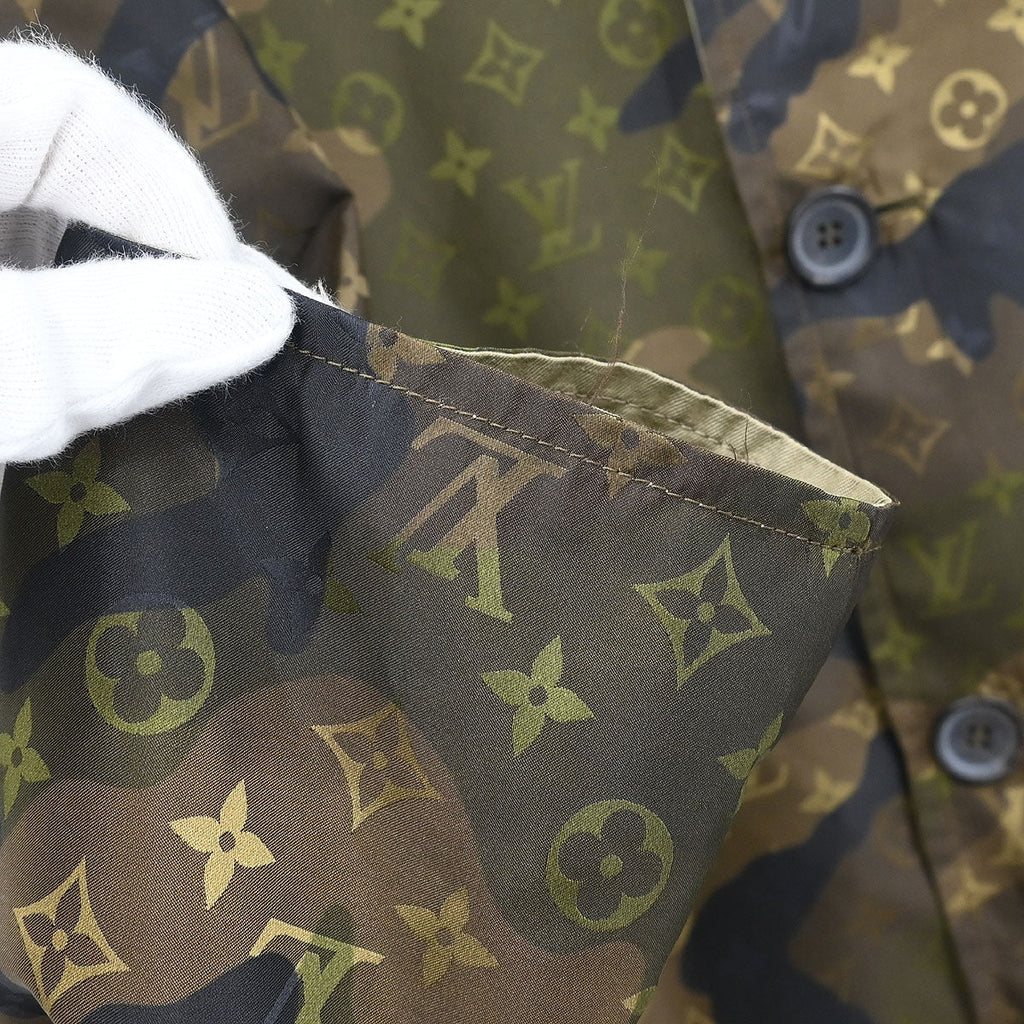 Louis Vuitton Supreme Reversible Coat Monogram Khaki #46