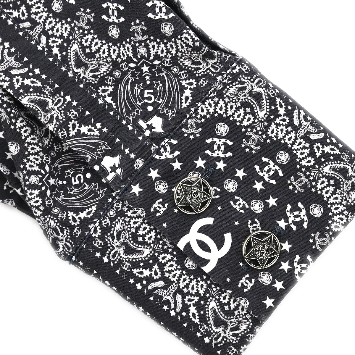 Chanel 2014 Paris Dallas Shirt Black #54