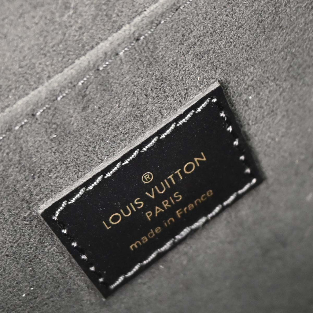 Louis Vuitton Black Leather Dauphine Shoulder Bag M55821