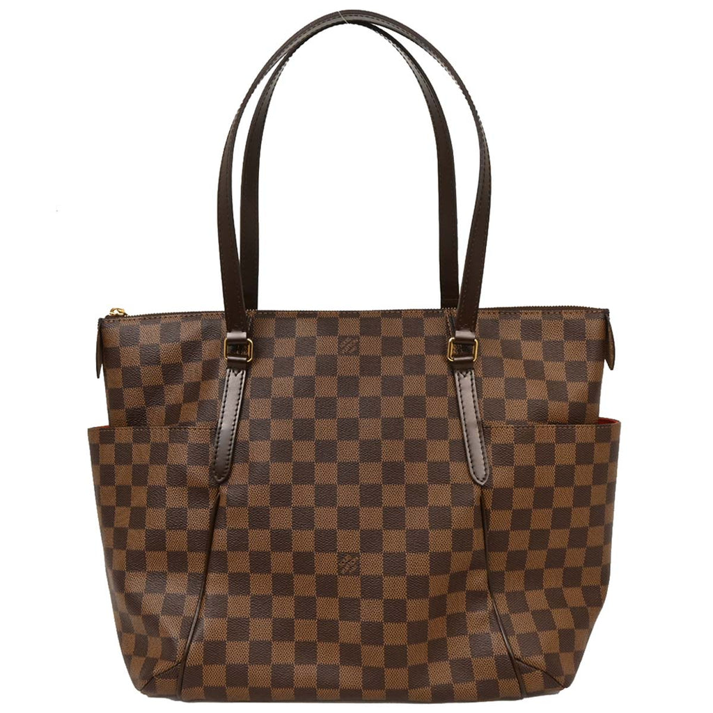 Louis Vuitton Damier Totally MM Shoulder Tote Bag N41281