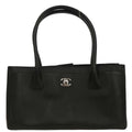 Chanel 2012-2013 Black Calfskin Executive Cerf Tote Bag
