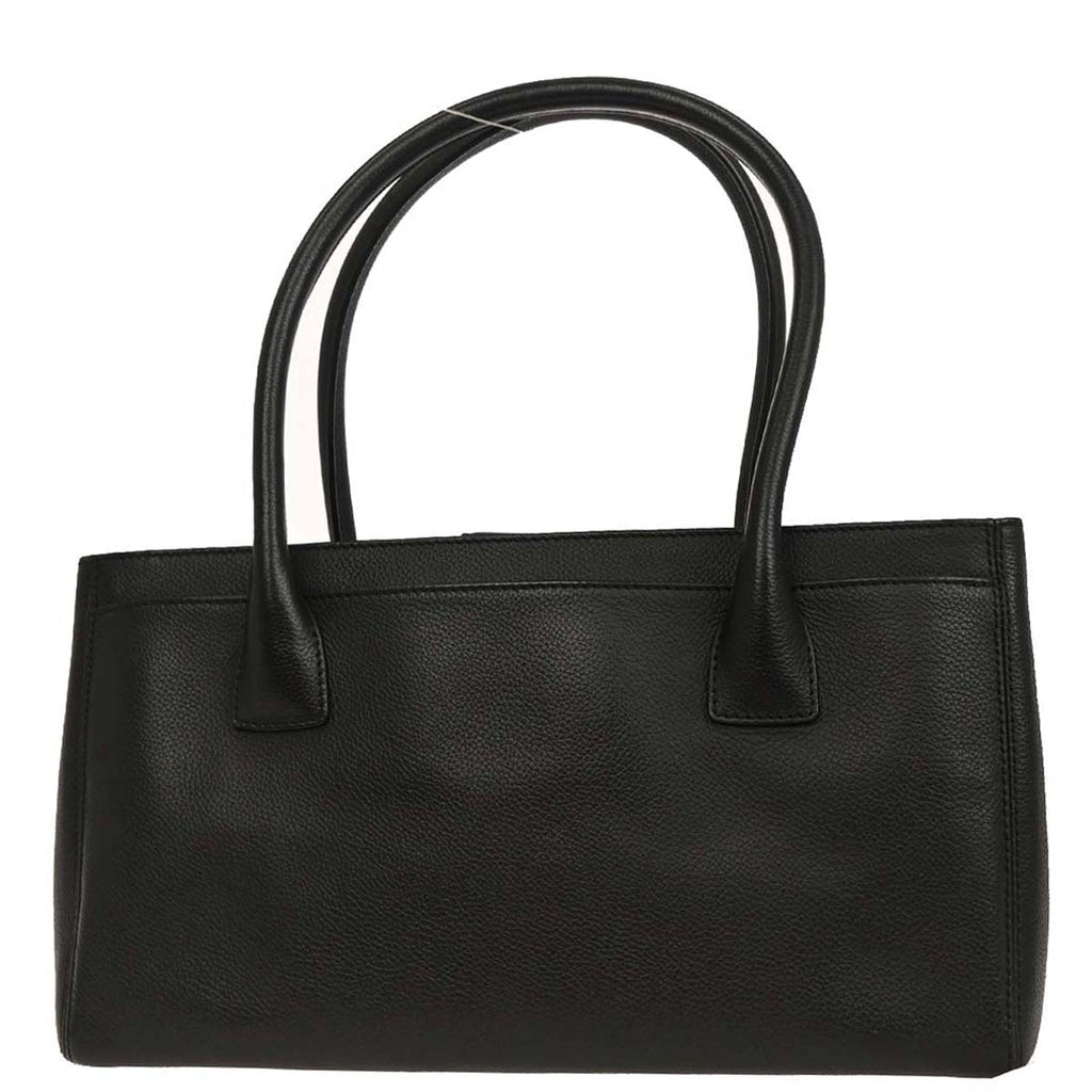 Chanel 2012-2013 Black Calfskin Executive Cerf Tote Bag