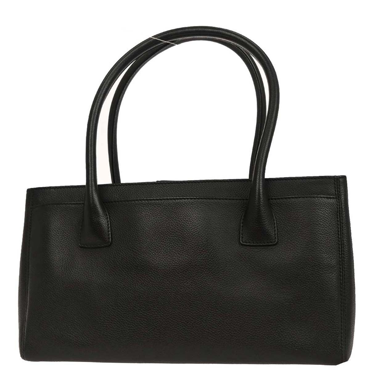 Chanel 2012-2013 Black Calfskin Executive Cerf Tote Bag