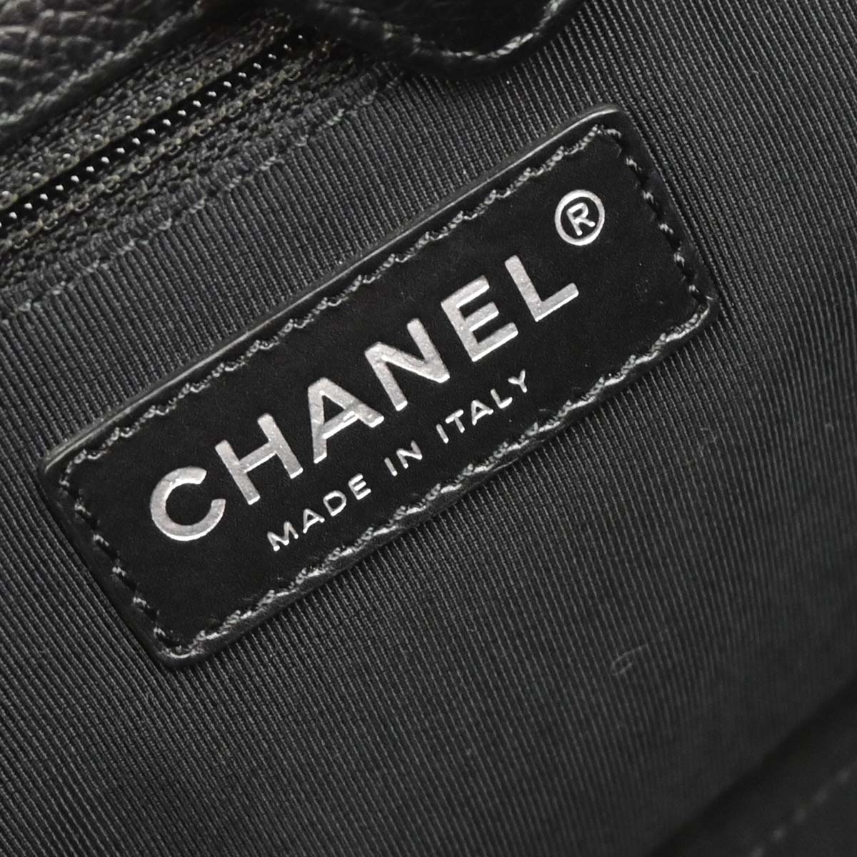 Chanel 2012-2013 Black Calfskin Executive Cerf Tote Bag
