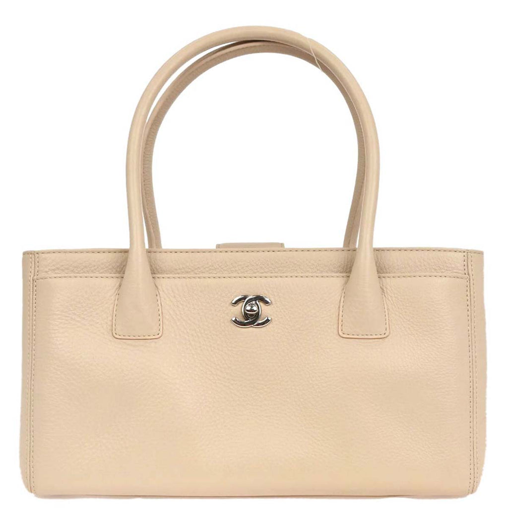 Chanel 2014 Black Deerskin Executive Cerf Tote Bag