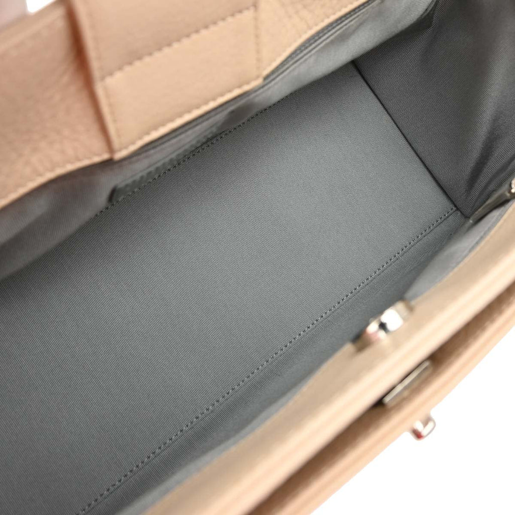 Chanel 2014 Black Deerskin Executive Cerf Tote Bag