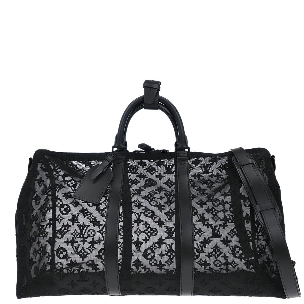 Louis Vuitton Monogram Keepall Bandouliere 50 Handbag M53971