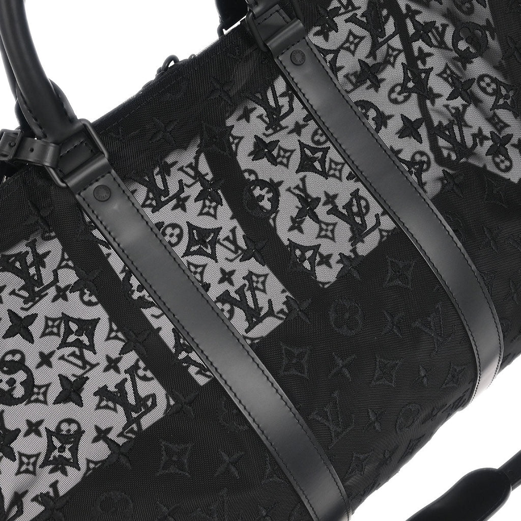 Louis Vuitton Monogram Keepall Bandouliere 50 Handbag M53971