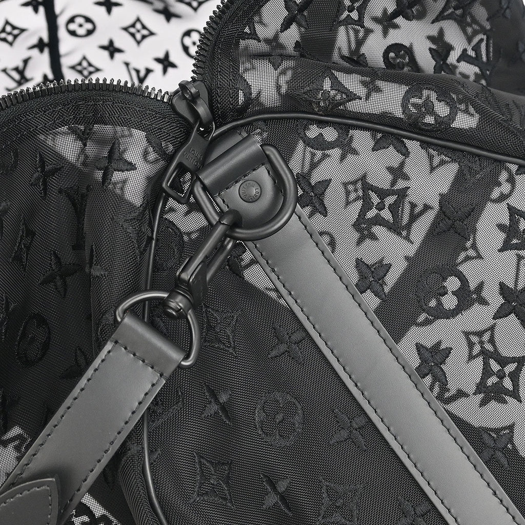 Louis Vuitton Monogram Keepall Bandouliere 50 Handbag M53971